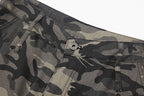 Yiaknis Curved-Leg Cropped Camo Trousers, Side Pockets, Grey Camo – photo 7