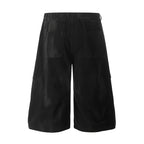 Yiaknis Wide-Leg Black and Washed Dark Grey Capri Pants – photo 7