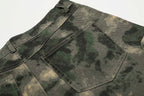 Yiaknis Camouflage Wide-Leg Cargo Capri Pants – photo 9