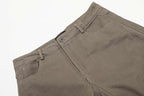 Yiaknis Wide-Leg Trousers with Button Fly and Side Pockets, Khaki and Black – photo 9