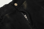 Yiaknis Wide-Leg Black and Washed Dark Grey Capri Pants – photo 10