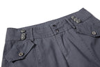 Yiaknis Grey and Brown Wide-Leg Cargo Trousers – photo 10