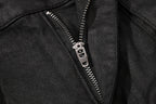 Yiaknis Black Wide-Leg Cargo Shorts with Drawstring Hems – photo 10
