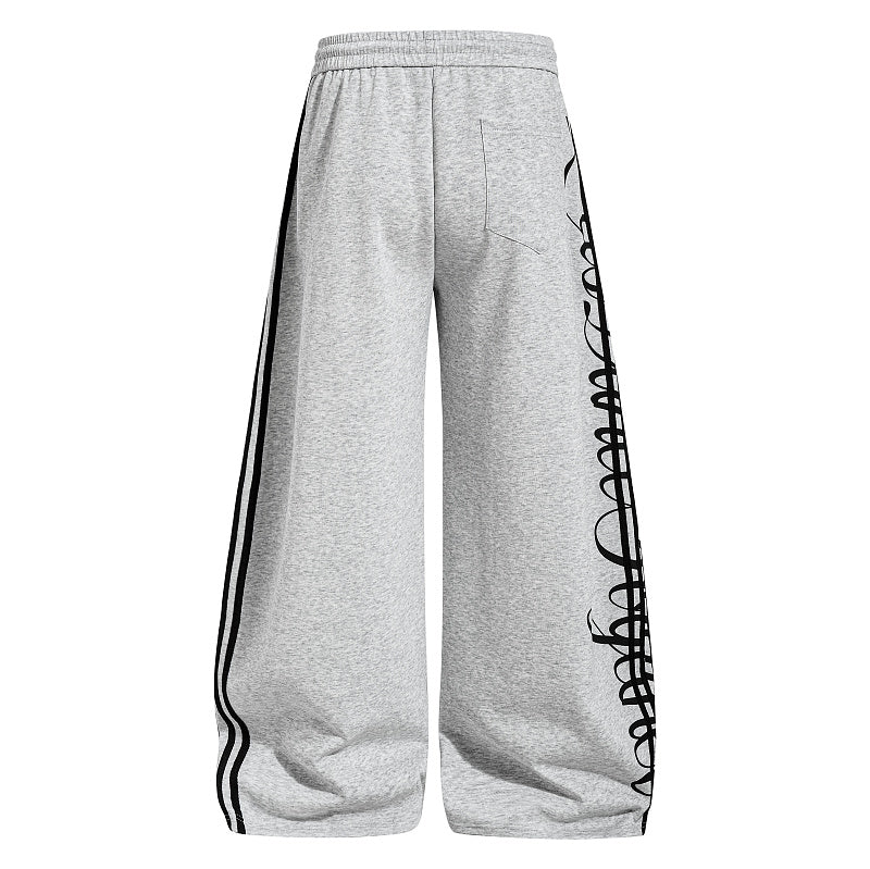 Yiaknis Zip-Up Hoodie and Sweatpants Set, 23 Print, Light Grey and Black