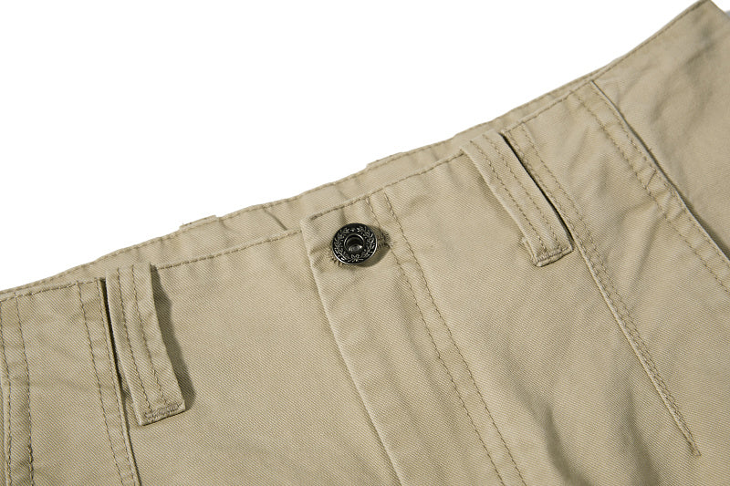 Yiaknis Khaki and Dark Grey Wide-Leg Trousers – photo 11