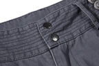 Yiaknis Grey and Brown Wide-Leg Cargo Trousers – photo 12