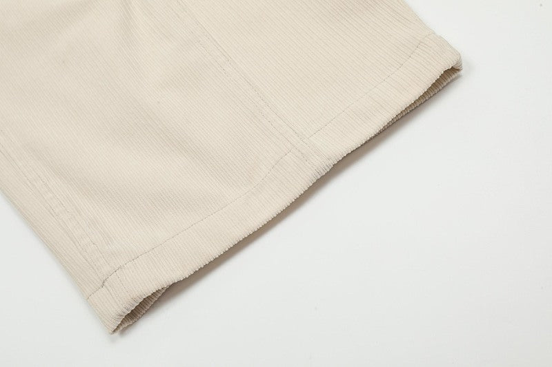 Yiaknis Wide-Leg Overalls with Crossed Back Straps - Dusty Pink, Cream