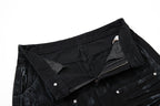 Yiaknis Flared Trousers with Washed Finish, Black and Light Grey – photo 12