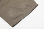 Yiaknis Wide-Leg Trousers with Button Fly and Side Pockets, Khaki and Black – photo 12