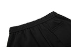 Yiaknis Wide-Leg Trousers with Large Graphic Prints, Black – photo 12