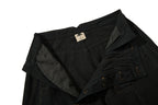 Yiaknis Wide-Leg Trousers with Rope Front Lacing, Black and Beige – photo 13