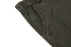 Yiaknis Wide-Leg Cargo Trousers, Pocket Straps, Dark Green and Khaki – photo 13