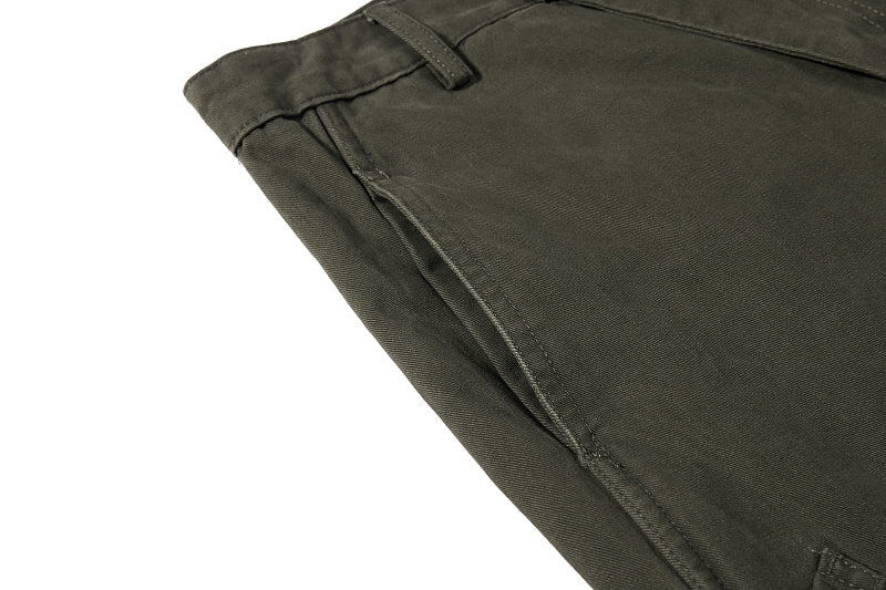 Yiaknis Wide-Leg Cargo Trousers, Thigh Pocket, Dark Green and Navy – photo 14