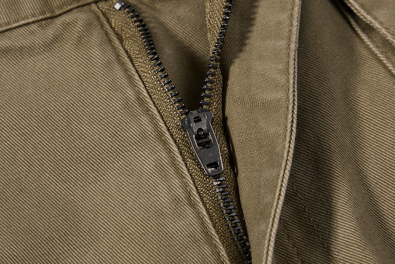 Yiaknis Cargo Trousers, Drawstring Pockets, Khaki and Dark Grey – photo 14