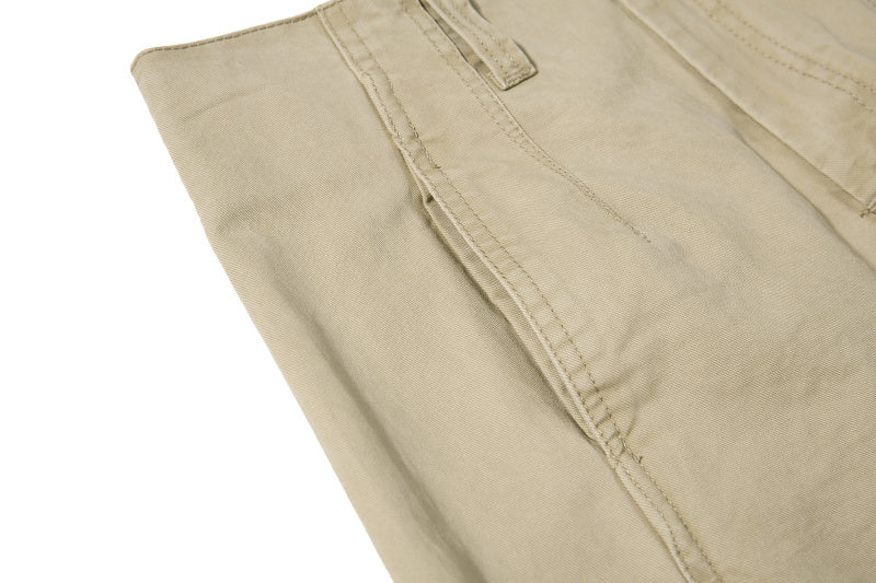 Yiaknis Khaki and Dark Grey Wide-Leg Trousers – photo 14