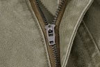 Yiaknis Wide-Leg Trousers with Button Fly and Flap Pockets, Khaki and Black – photo 15