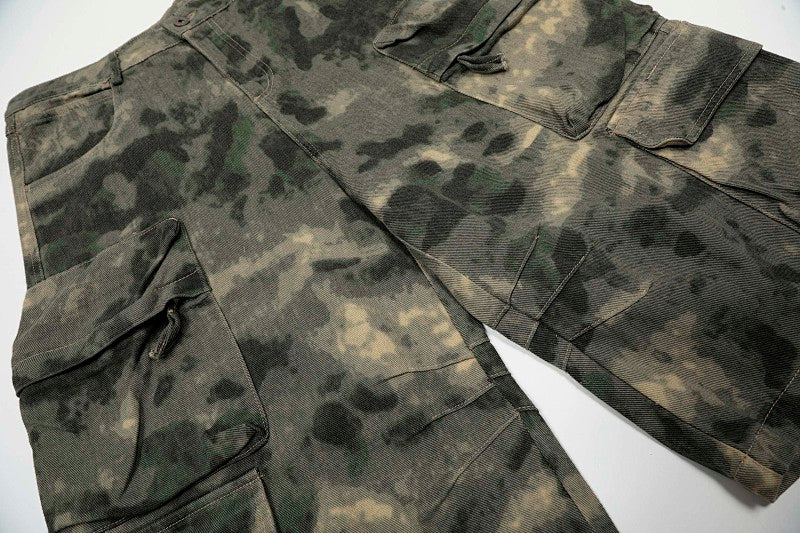 Yiaknis Camouflage Wide-Leg Cargo Capri Pants – photo 16