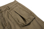 Yiaknis Cargo Trousers, Drawstring Pockets, Khaki and Dark Grey – photo 16
