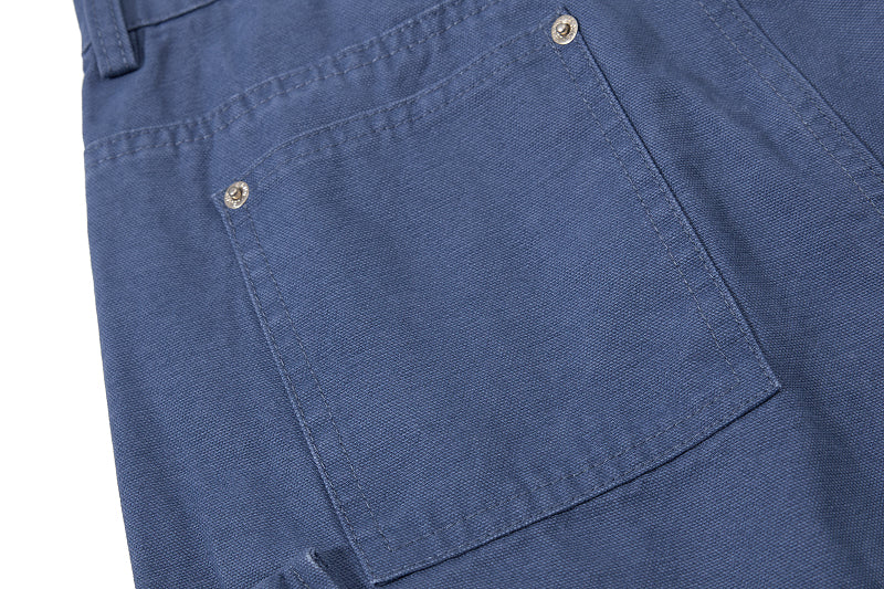 Yiaknis Cropped Cargo Trousers, Drawstring Hems, Blue and Black – photo 16
