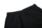 Yiaknis Wide-Leg Cropped Cargo Trousers, Zip Waistband, Black and Off White – photo 16