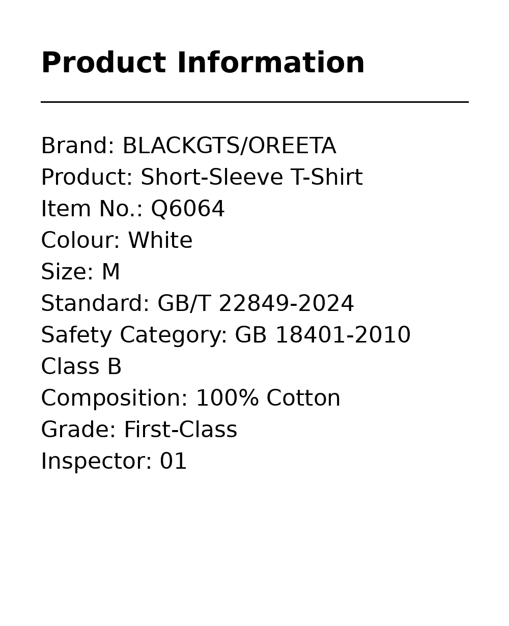 Yiaknis T-Shirt with Large Diagonal Calligraphy Print, White and Black – product information