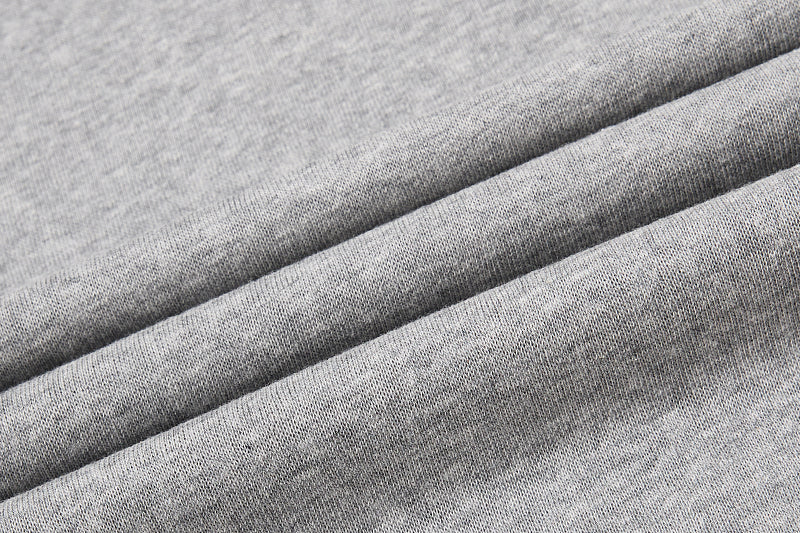 Yiaknis Graphic Raglan T-Shirt, Lace-Up Neck, Grey and White – photo 17