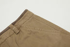 Yiaknis Wide-Leg Cargo Trousers with Flap Pockets, Khaki and Dark Grey – photo 17