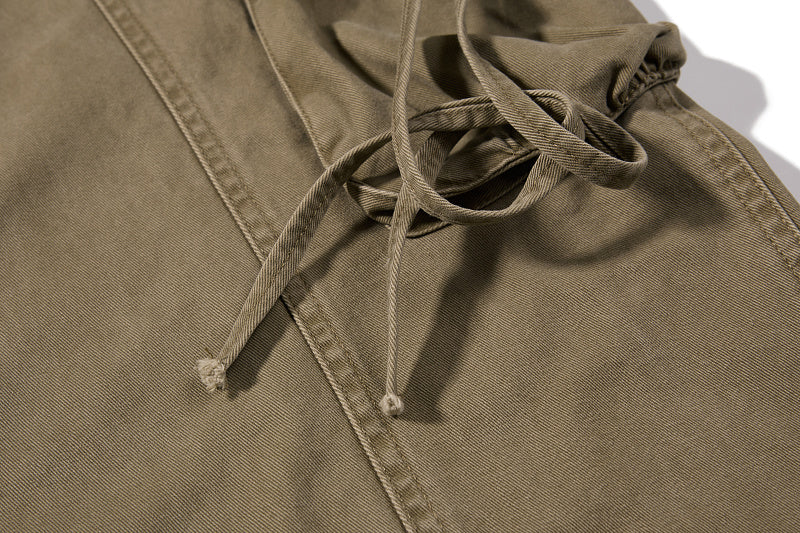 Yiaknis Cargo Trousers, Drawstring Pockets, Khaki and Dark Grey – photo 17