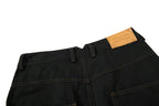 Yiaknis Wide-Leg Trousers with Rope Front Lacing, Black and Beige – photo 17