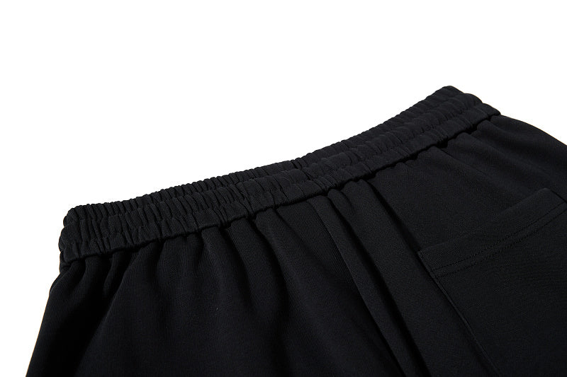 Yiaknis Wide-Leg Trousers, Script Letter, Black and Orange – photo 17
