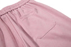 Yiaknis Wide-Leg Sweatpants with Button and Line Print, Pink and Blue – photo 18
