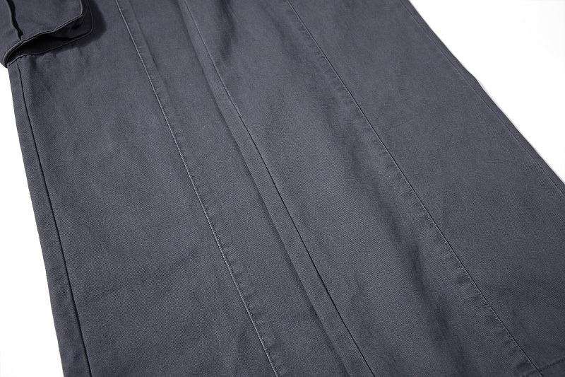 Yiaknis Grey and Brown Wide-Leg Cargo Trousers – photo 19