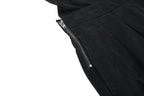 Yiaknis Wide-Leg Cropped Cargo Trousers, Zip Waistband, Black and Off White – photo 19