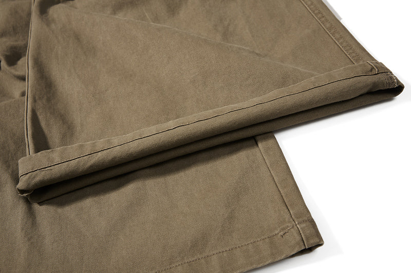 Yiaknis Cargo Overalls, Side Pockets, Khaki and Army Green