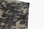 Yiaknis Curved-Leg Cropped Camo Trousers, Side Pockets, Grey Camo – photo 19