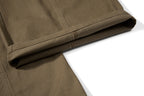 Yiaknis Baggy Wide-Leg Trousers, Drawstring Waist, Khaki and Dark Grey – photo 19