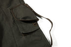 Yiaknis Wide-Leg Cargo Trousers, Pocket Straps, Dark Green and Khaki – photo 19