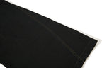 Yiaknis Wide-Leg Trousers with Rope Front Lacing, Black and Beige – photo 19