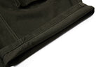 Yiaknis Wide-Leg Cargo Trousers, Snap Pockets, Dark Green and Black – photo 19