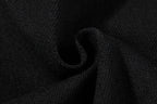 Yiaknis Flared Trousers with Star Studs on Fly Placket, Black – photo 19