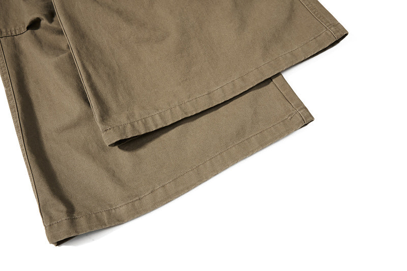 Yiaknis Cargo Overalls, Side Pockets, Khaki and Army Green