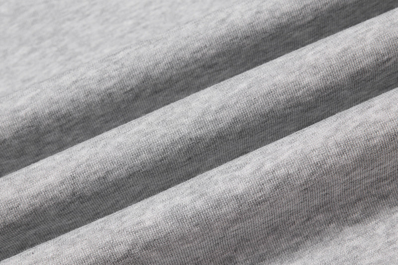 Yiaknis Wide-Leg Sweatpants with Large 13 Print, Light Grey and Blue