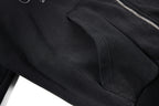 Yiaknis Zip-Up Hoodie and Sweatpants Set, Script Print, Blue and Black – photo 20