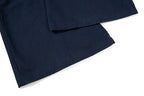 Yiaknis Wide-Leg Trousers with Diagonal Leg Seams, Navy and Dark Grey – photo 20