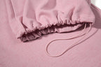 Yiaknis Wide-Leg Sweatpants with Button and Line Print, Pink and Blue – photo 20