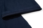 Yiaknis Wide-Leg Trousers with Diagonal Leg Seams, Navy and Dark Grey – photo 21