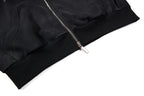 Yiaknis Zip-Up Hoodie and Sweatpants Set, Script Print, Blue and Black – photo 22