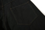Yiaknis Wide-Leg Trousers with Rope Front Lacing, Black and Beige – photo 22