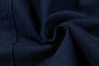 Yiaknis Wide-Leg Trousers with Diagonal Leg Seams, Navy and Dark Grey – photo 22