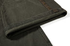 Yiaknis Wide-Leg Cargo Trousers, Pocket Straps, Dark Green and Khaki – photo 22